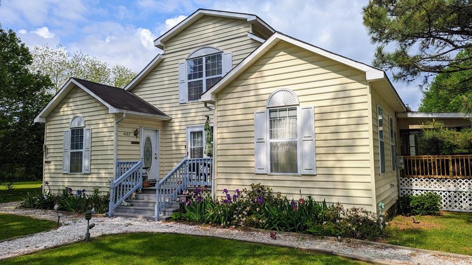 Yellow House in April